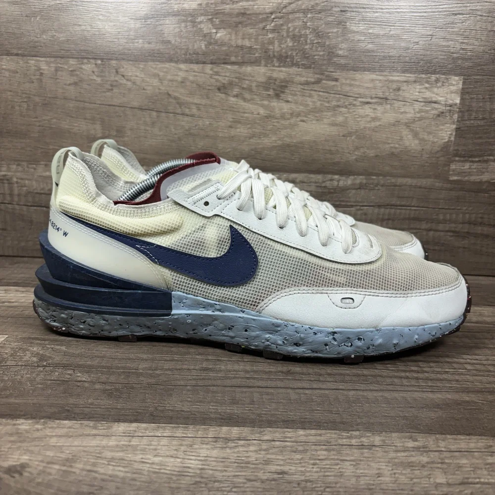 Nike Waffle One Crater USA Olympics Blue White Mens Size 12.5 DM2873-101 Sneaker